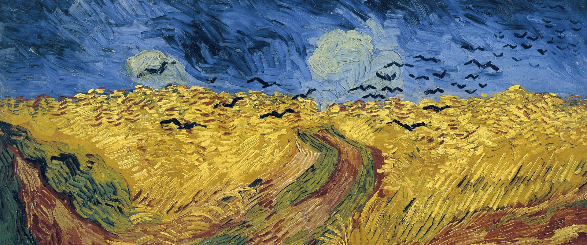 Vincent Van Gogh - Wheatfield with Crows 